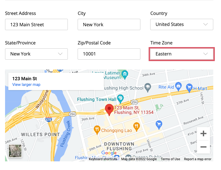 When a client adds their appointment to their personal calendar, the time is incorrect. What do