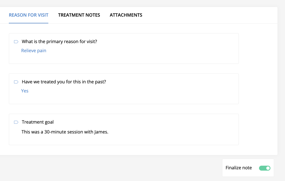 What it means to finalize a SOAP note – Help Center